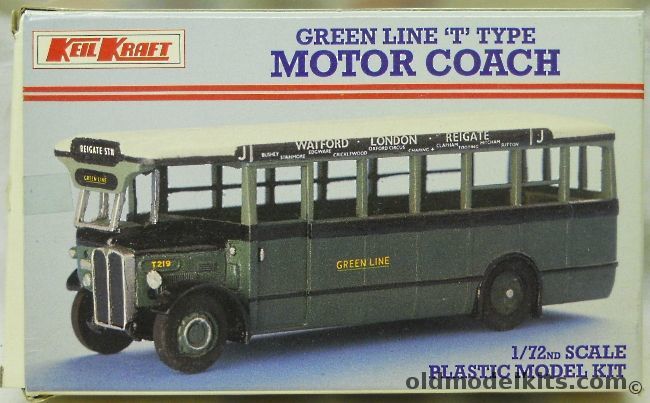 KeilKraft 1/72 Green Line T Type Motor Coach (Bus), K306 plastic model kit